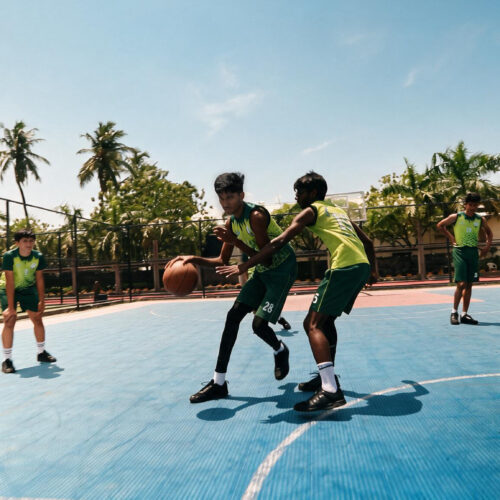 Basketball court